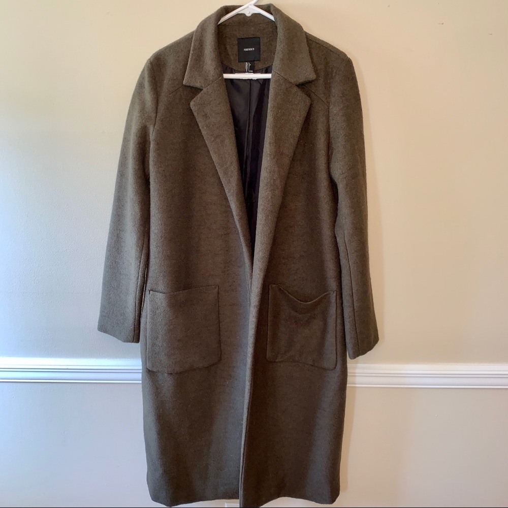 Forever 21 Wool Coat